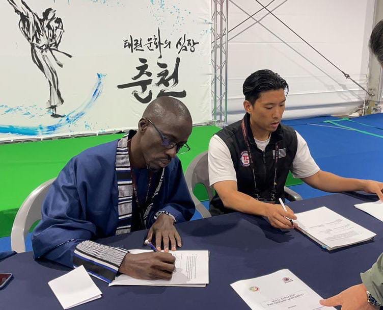 Signature d’une convention de partenariat avec Champions Martial Arts International