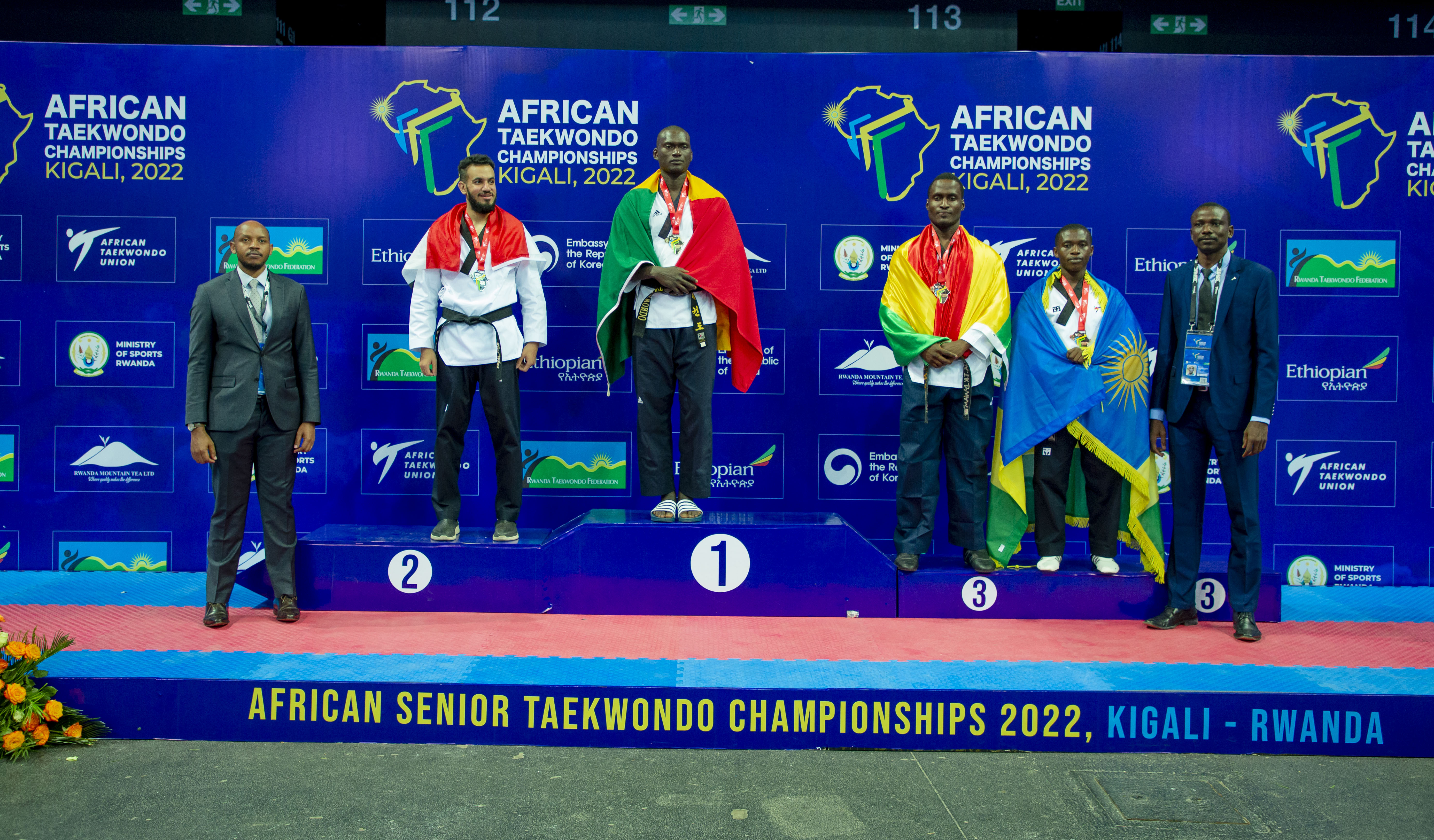 Les premiers médaillés des Championnats d’Afrique de Taekwondo 2022 dans les épreuves de Poomsae. - Image 4