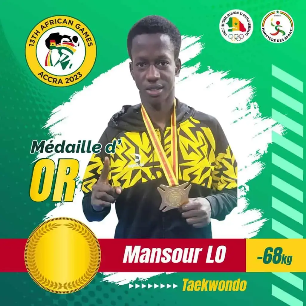Mansour Lô décroche l'or aux Jeux Africains d'accra 2023 - Image 5