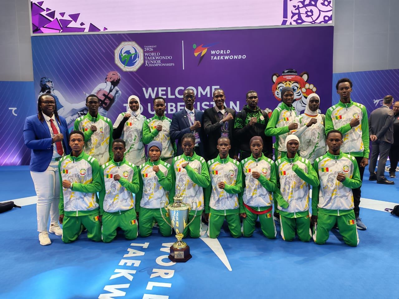 Le Sénégal remporte le trophée du Fighting Spirit aux Championnats du monde junior de Taekwondo 2026 - Image 2